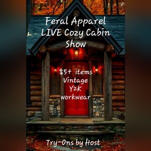 Feral Apparel LIVE Show Invitation